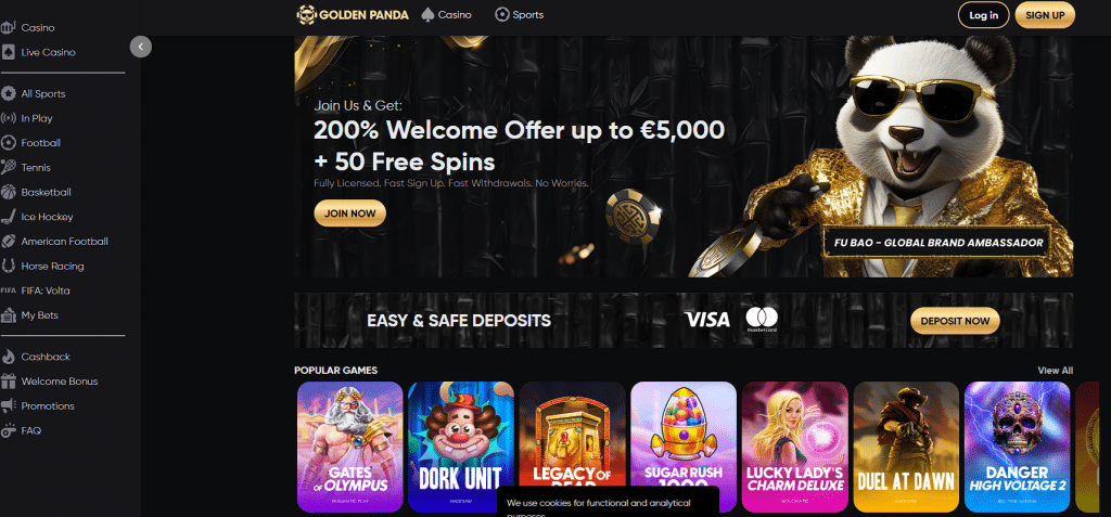 Golden Panda - Indiana online casinos